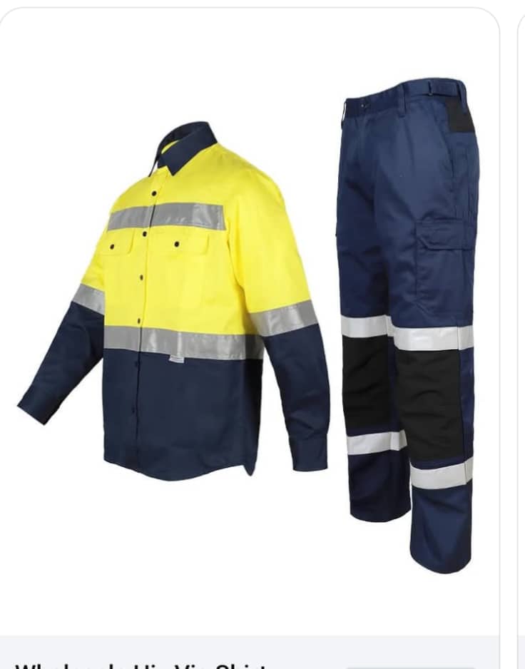 High Visibility Safety Workwear Set